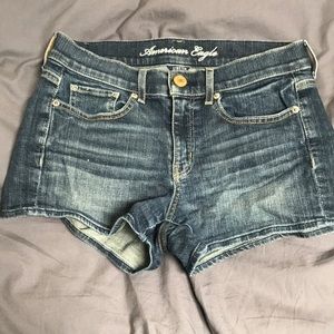 American eagle jean shorts